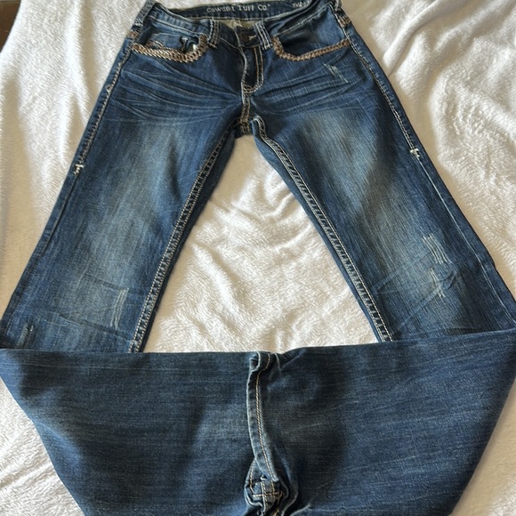 Cowgirl Tuff CO bootcut bronc jeans 27x35 - Picture 8 of 9